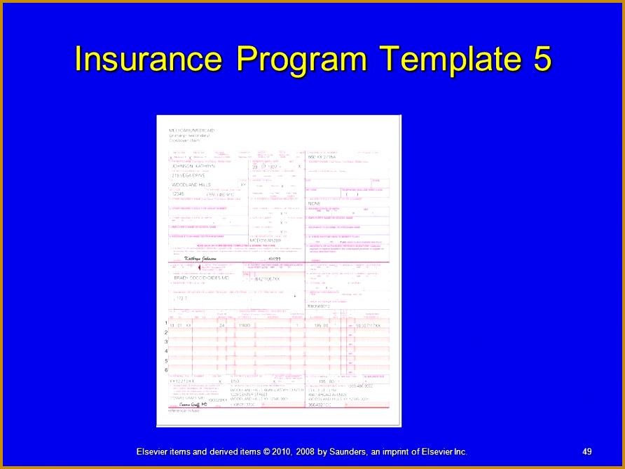 Insurance Program Template 5 669892