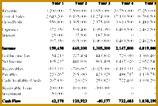 6 3 year financial plan template besttemplatess 207309
