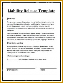 Liability Waiver Template fuclq Details of Liability Release Template 279214