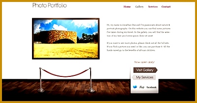 artist website templates free 209400