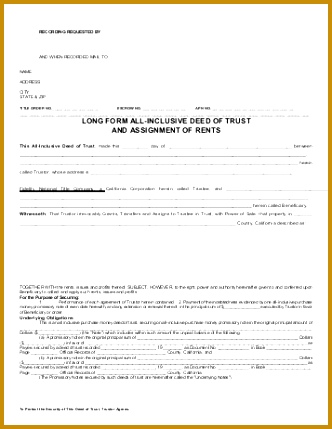 Inclusive Deed of Trust Assignment 429332