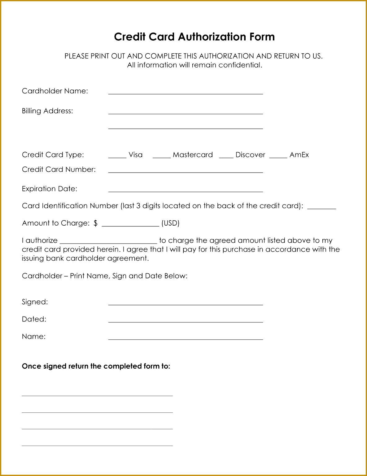 credit card authority form 15341185