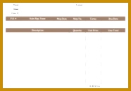 Invoice Template Cashboard throughout Bakery Invoice Template 130186