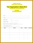 5 Bid Sheets for Silent Auction Template