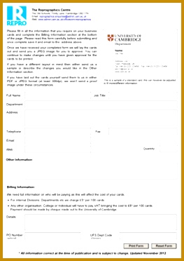 Order Forms 372263