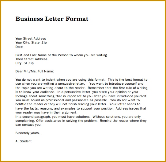 Sample Professional Business Letter 6 Documents in PDF Word 9gjKw Sample Professional Business Letter PDF Details File Format 528542