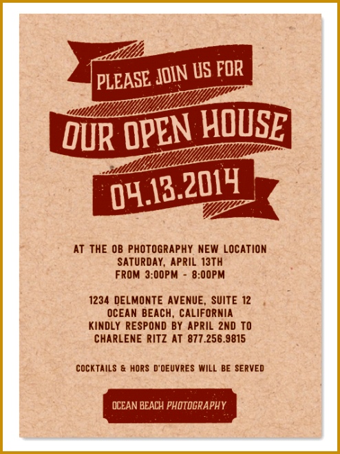 Business Open House Invitation Template Business Open House Invitation Template Best Template Collection Download 659494