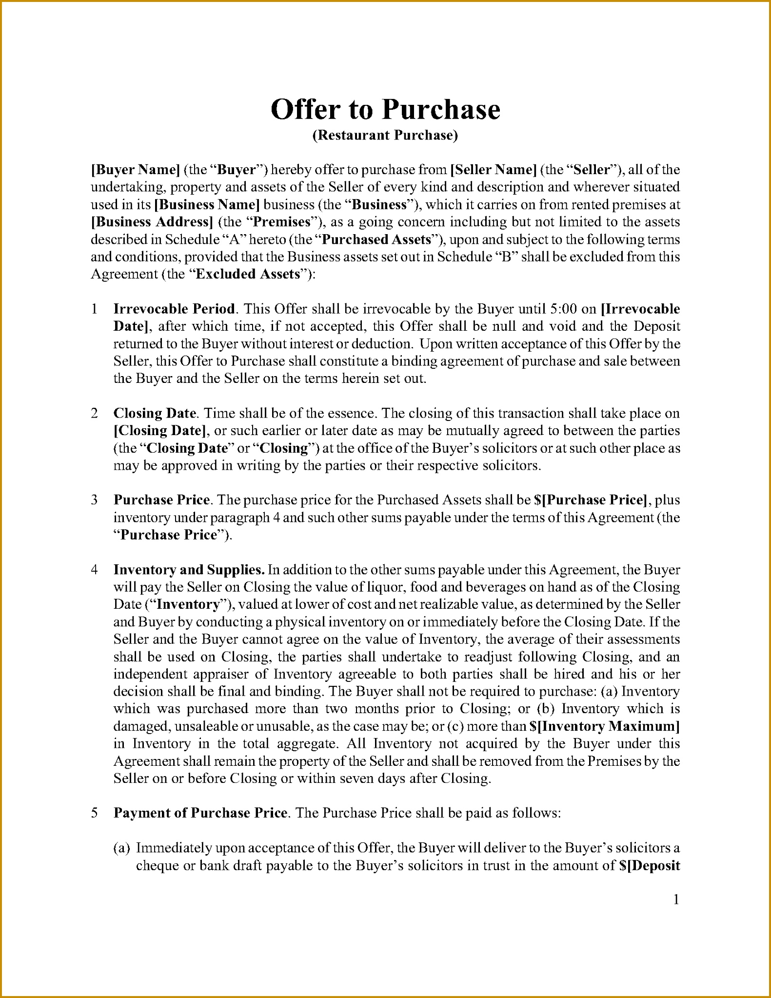 Picture of tario fer to Purchase Restaurant Assets 20461581