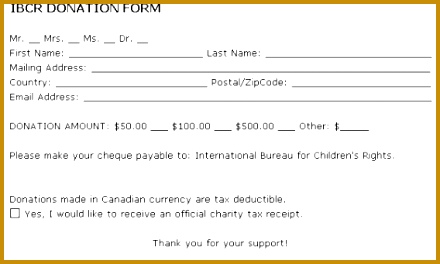 donation form example 9741 clip 440264