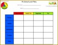 7 Child Care Menu Templates Free
