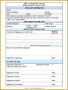 4 Church Membership forms Template