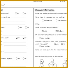 Beauty Therapy Client Consultation Form Template Free Mage Intake Forms Mage Client Intake Form General And 232232