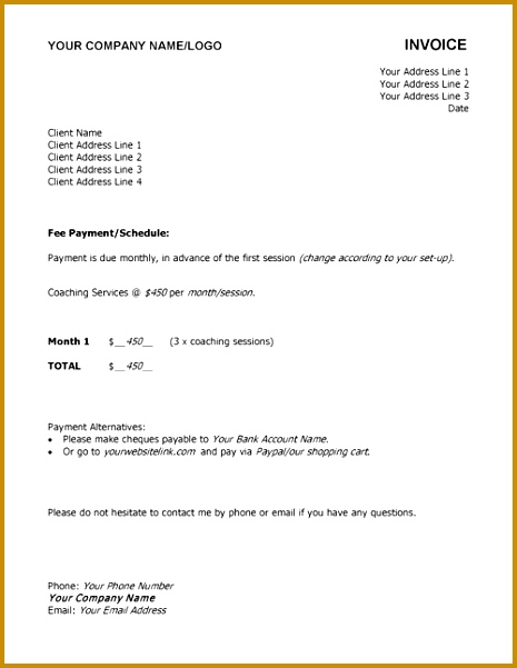 This sample free coaching template is ready to 465601