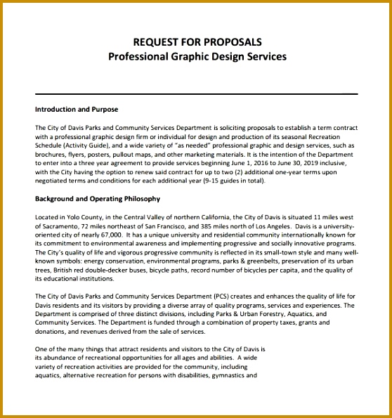 Sample Graphic Design Proposal Template 9 Free Documents in PDF 558595