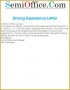 4 Company Experience Certificate format Pdf