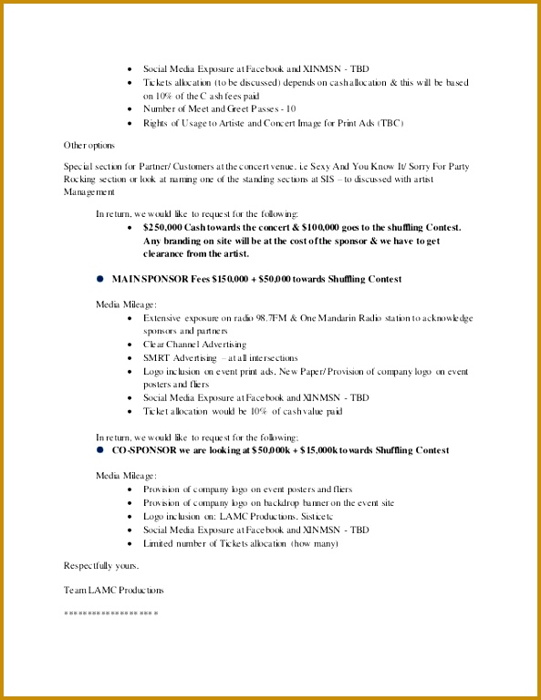 Music Concert Sponsorship sales proposal 0odyx ficial LMFAO Concert 3 768593