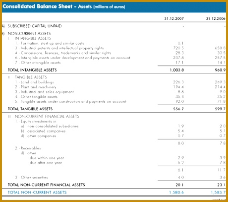 Consolidated Balance Sheetand In e Statement Statutory form 407460