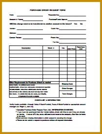Purchase Order Request Form Template Free Download Edit Fill Create and Prin 209274
