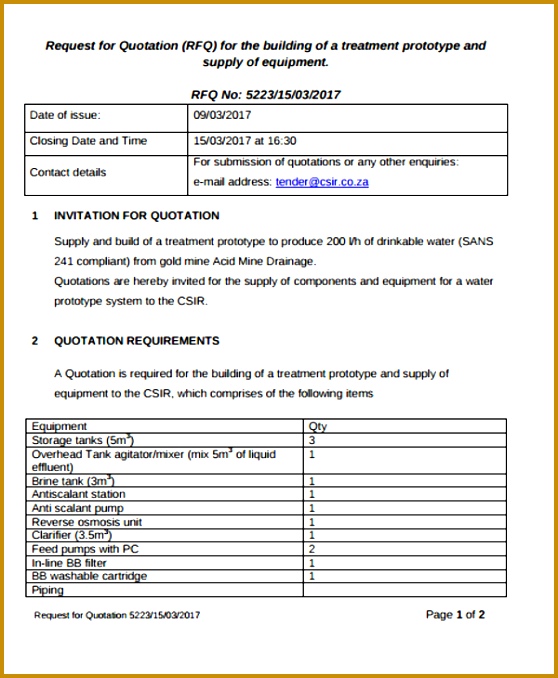 Building Quotation in PDF 678558