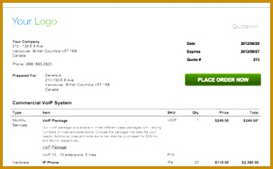 Request for Quotation Template 241390