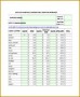 7 Contribution List Template