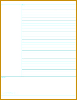 Cornell Note Paper paper 261338
