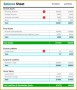 7 Corporate Balance Sheet Template