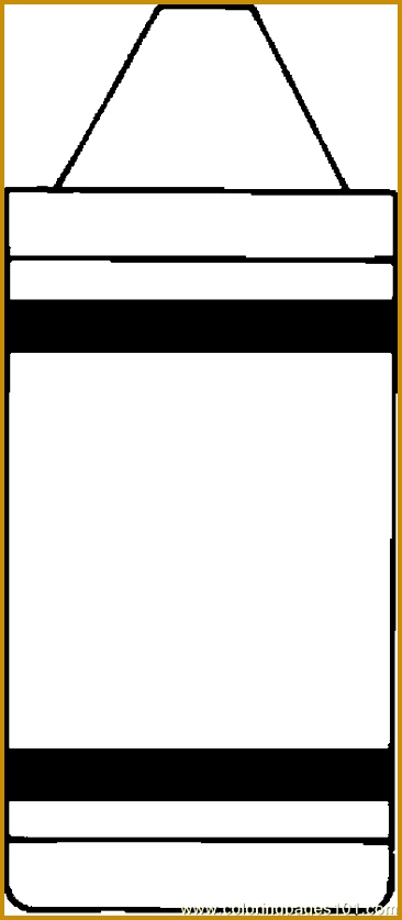 crayon shape printable The Crayon Box that Talked 837366
