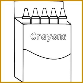 16 Crayon Box Cliparts 279279