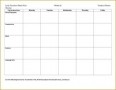 6 Creative Curriculum Weekly Planning form Template