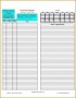 4 Daily Task Sheet Template