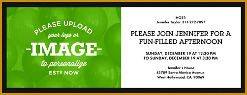 General Design Your Own Invitation 195502