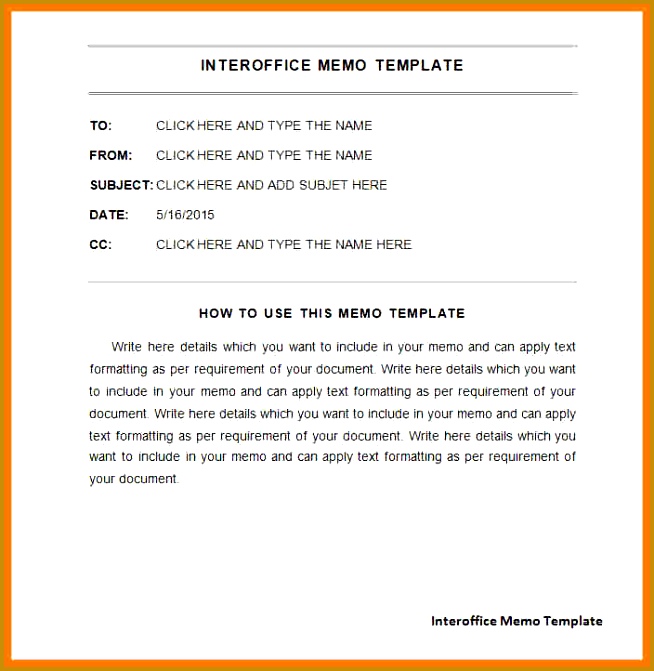 Meeting Memo Template How To Do A Memorandum How To Do A 654671