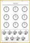 3 Digital Clock Template Printable