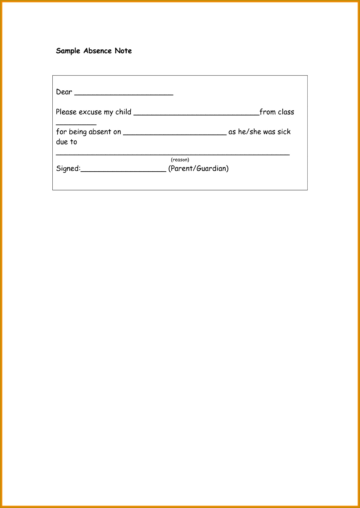 Doctor Notes For School Templatesmple Doctors Note For School Absence 16461168