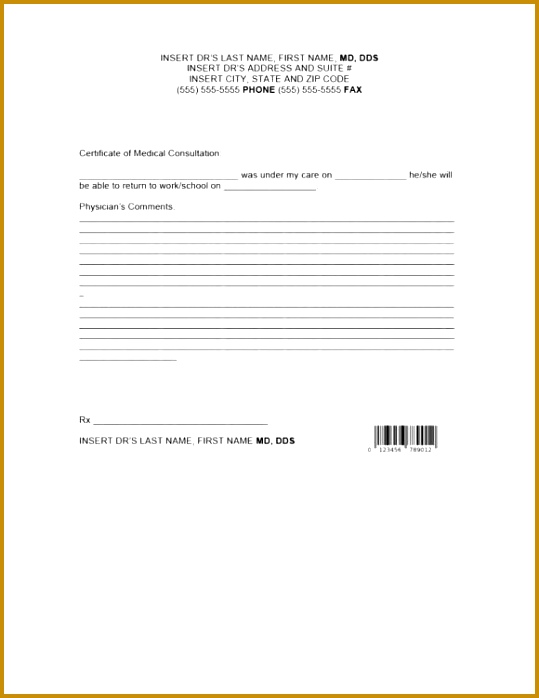 doctors note template 20 698539