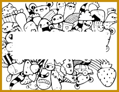 Berbagi Itu Indah Template Doodle Art Name Branding Pinterest 184237