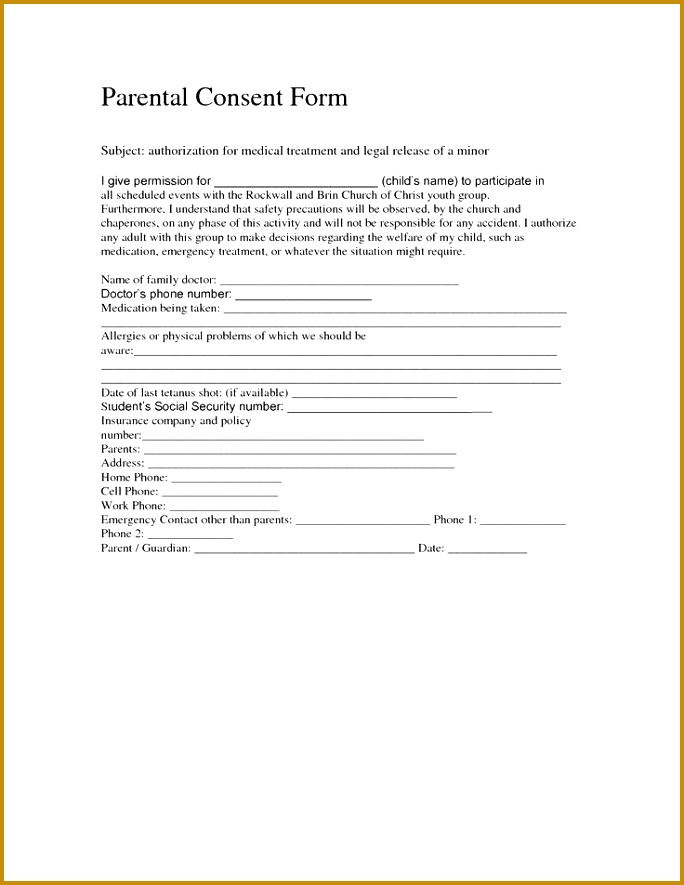 [ Free Child Travel Consent Form Template Noc Certificate Format Test Doc Medical The Regarding Letter For ] Best Free Home Design Idea & Inspiration 885684