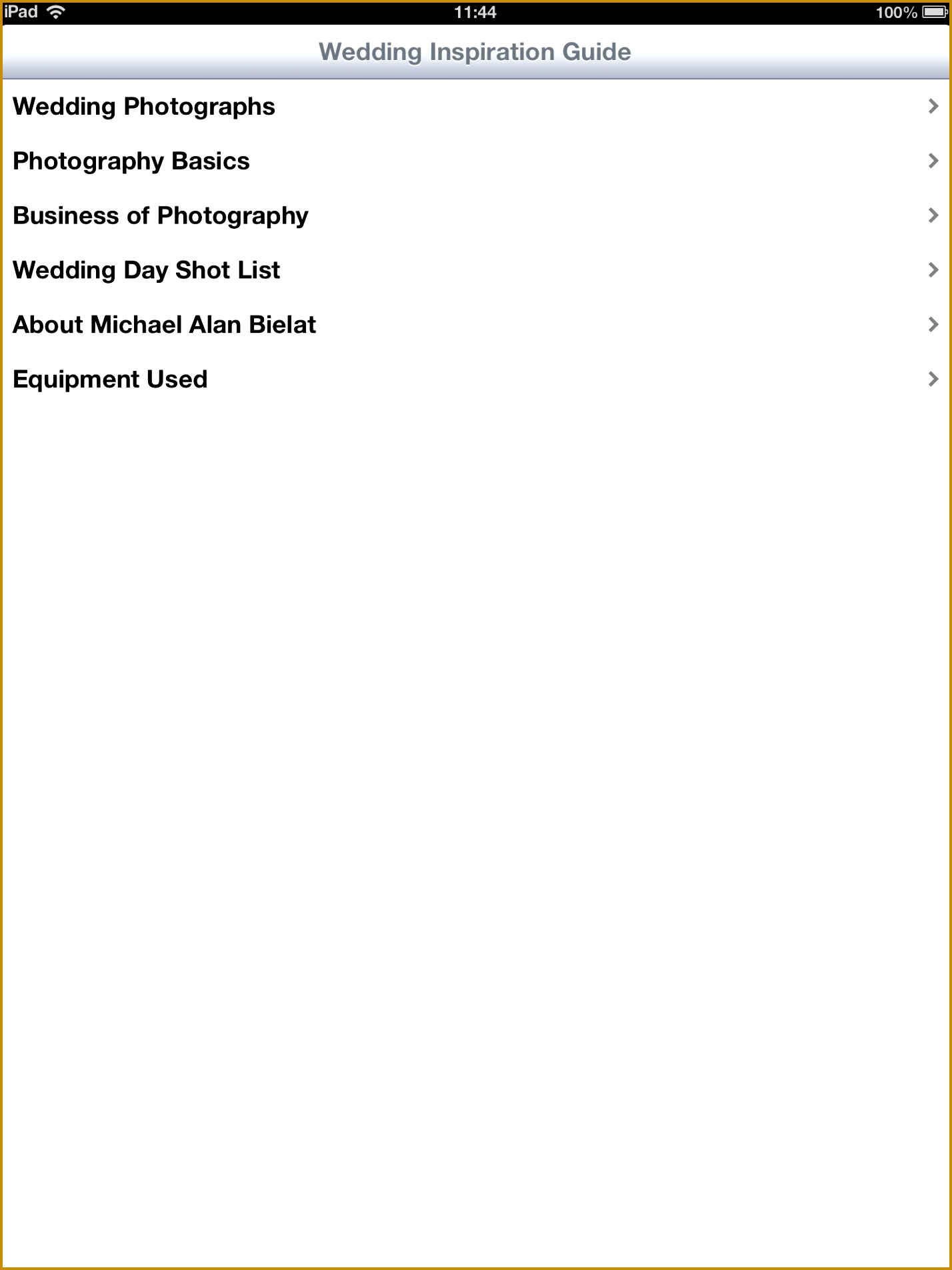 Wedding graphy Inspiration Guide iOS App Review ajtka Wedding Guide 013 19041428