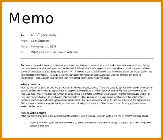 Memo Sample Legal Memo Sample Legal Memo Template Example Jpg 7 479558