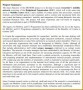 7 Example Of A Project Summary