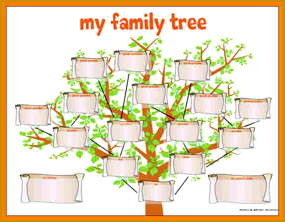 family tree examples family tree template for kids1 438563