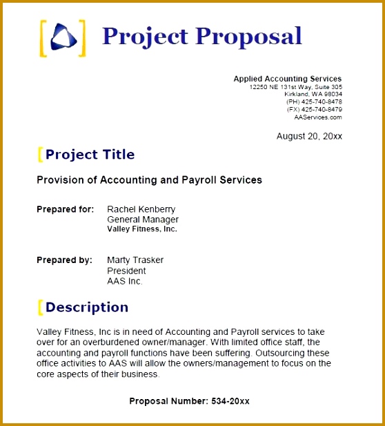 Sample Business Proposal Template 14 Documents in PDF Word INDD 617558
