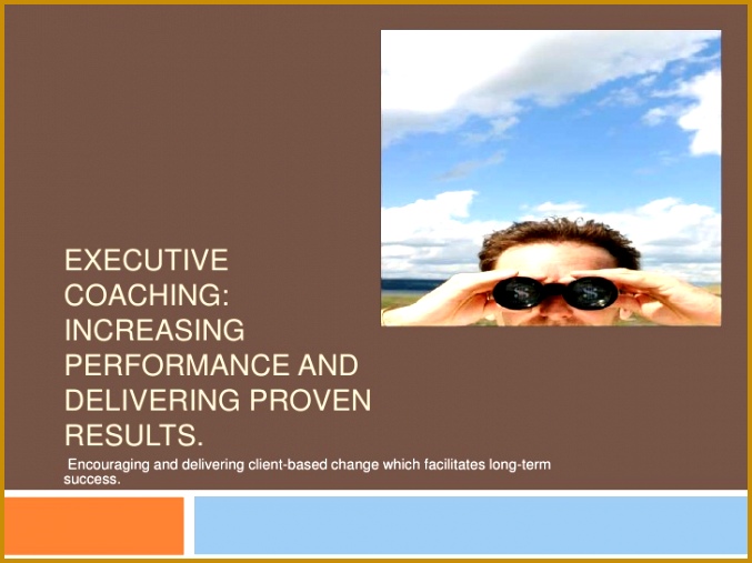 Executive Coaching Increasing performance and delivering proven results 677507