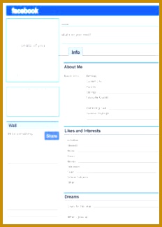 This is a general Profile template that allows your students to fill out information about 325232