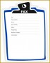 5 Fax Cover Sheet Template Word 2010