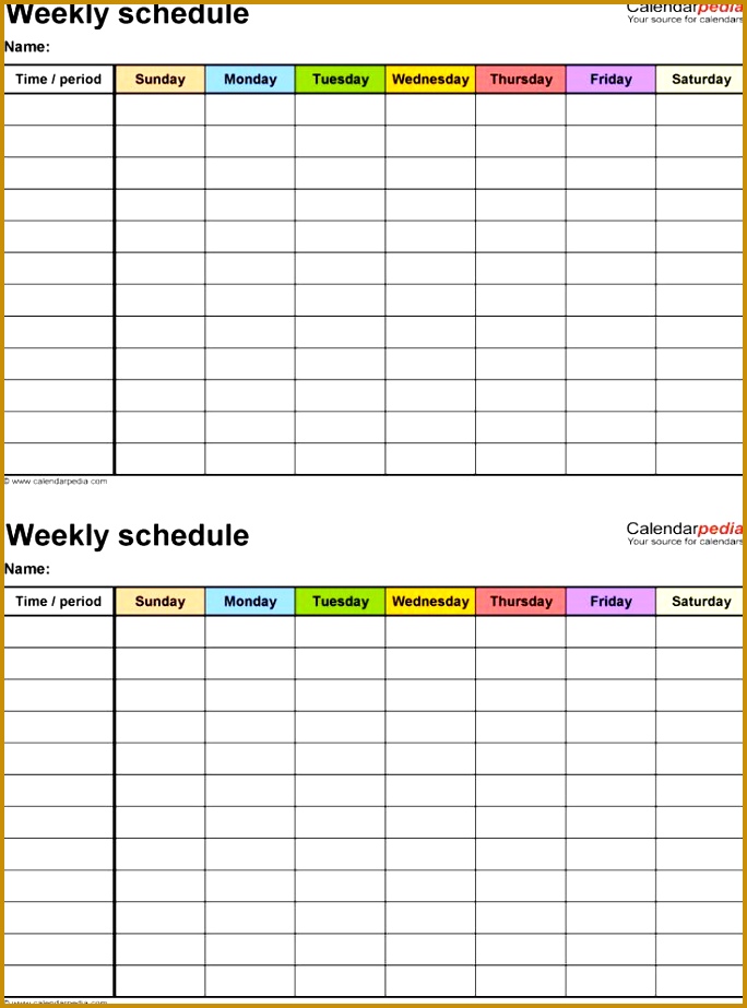 Best 25 Weekly Schedule Ideas ly Pinterest 923684