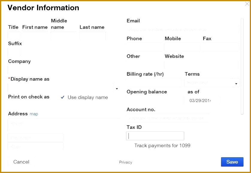 vendor application form template 838580