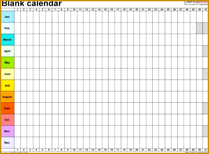 25 unique Blank calendar template 2015 ideas on Pinterest 9dhae Template 2 Excel template for blank calendar landscape orientation 1 page 504684