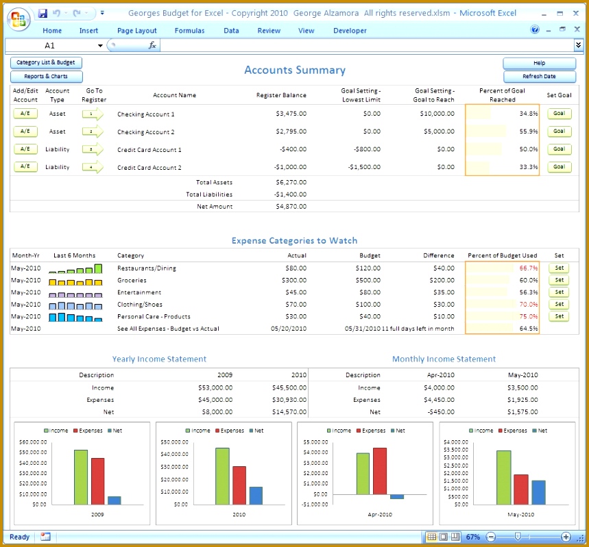Excel Bud Spreadsheet Personal Bud ing Software 799859